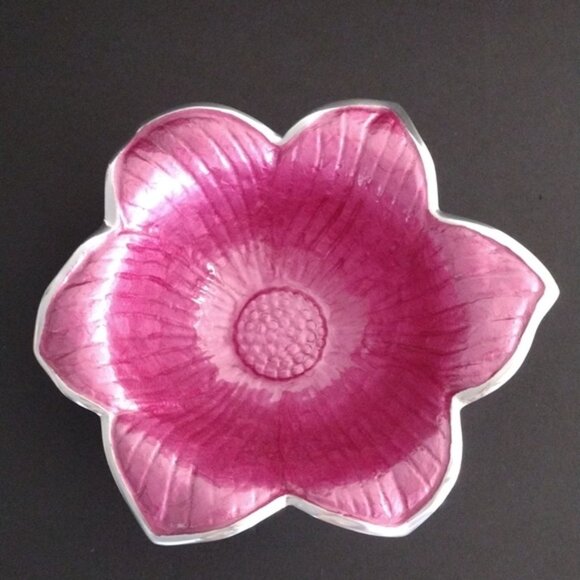Julia Knight Lily 11" Bowl Raspberry - Picture 2 of 12